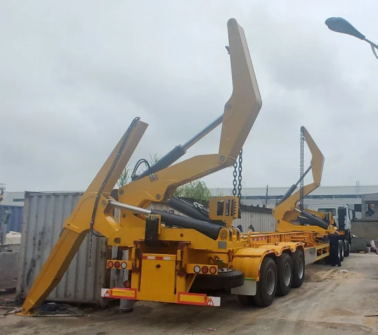 20 pieds 40 pieds chine célèbre marque vente chaude tout nouveau Port utiliser conteneur élévateur côté élévateur chargement lourd semi-remorque