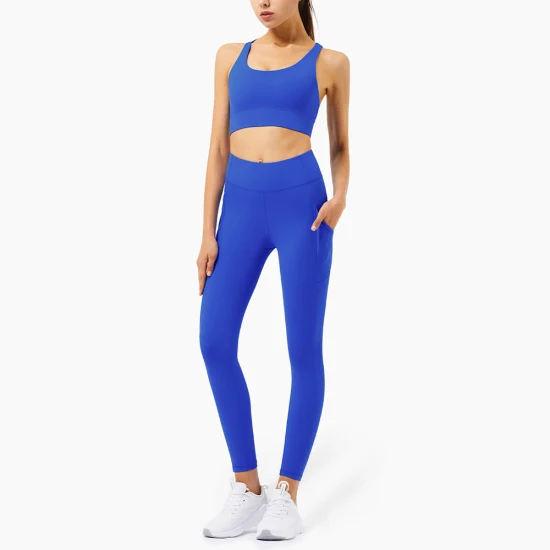 Top Qualité Vente Chaude Entraînement Athlétique Formation Yoga Fitness Gym Running Outfit Active Sports Wear Personnalisé