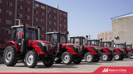 Tracteur à roue de ferme de matériel agricole dans le jardin avec la machine chinoise multi-usages/vente chaude