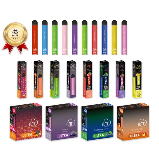 Vente chaude Pod Dispositif Ecigs Fume Ultra 2500 bouffées En Gros Vaporisateur Vape Stylo Jetable Cigarette Électronique