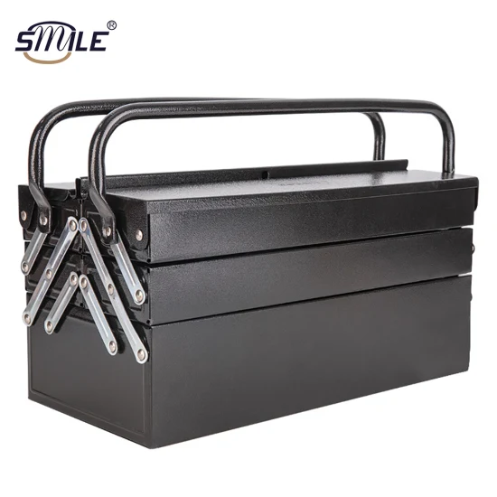 Boîte à outils de camion en aluminium robuste de vente chaude de sourire